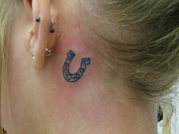 Small Horseshoe Tattoo