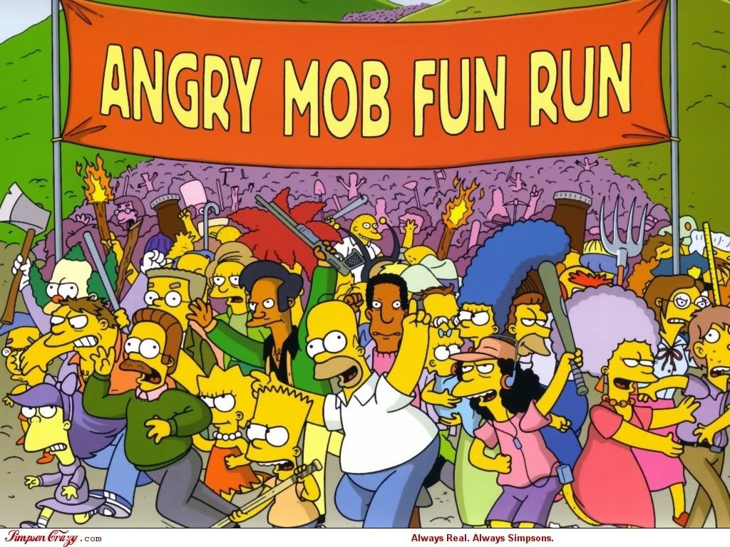 Angry Mob Fun Run Pictures, Images and Photos