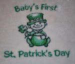 Baby's First St. Patrick's Day - OBV Drooler Bib