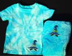 Missing Merlin - Wizard Set - 6-9 months Tshirt & Fitted Diaper set