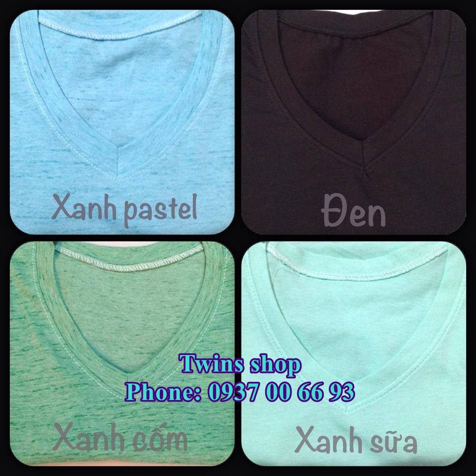 Twins shop-Chuyên sỉ lẻ VNXK  áo thun trơn, raglan, đầm thun, áo khoác trơn, legging - 14