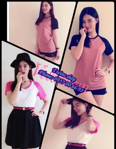 Twins shop-Chuyên sỉ lẻ VNXK  áo thun trơn, raglan, đầm thun, áo khoác trơn, legging - 26