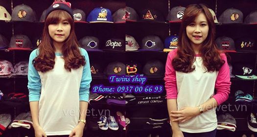 Twins shop-Chuyên sỉ lẻ VNXK  áo thun trơn, raglan, đầm thun, áo khoác trơn, legging - 28
