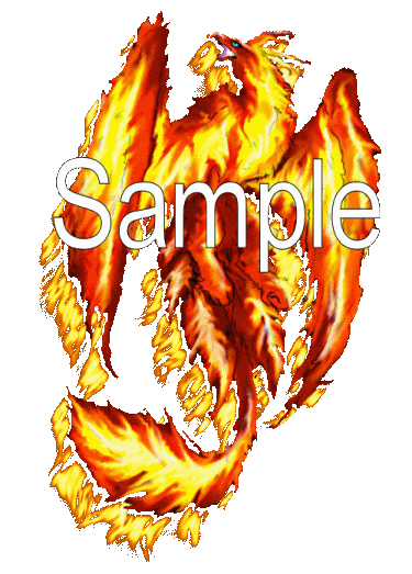 Animated Flame Phoenix