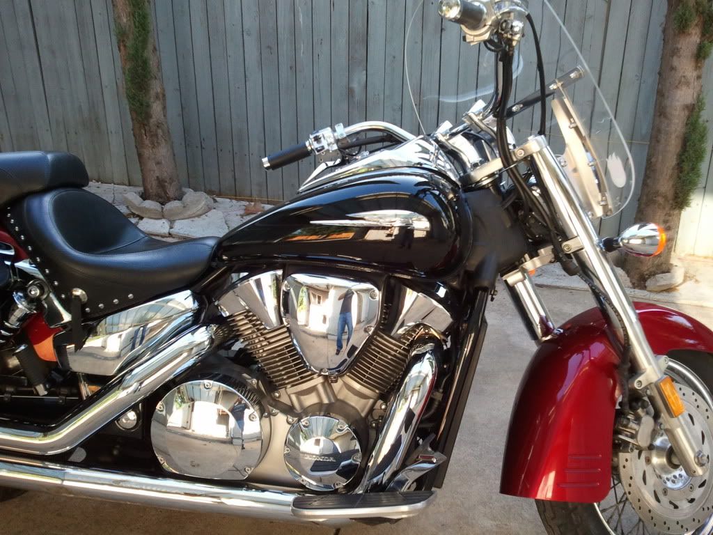 Dent free gas tank vtx 1300 black Honda VTX 1300 / VTX 1800