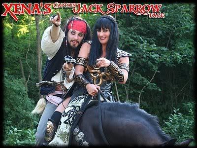 Xena's Captain Jack Sparrow Page