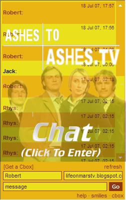 Life On Mars & Ashes To Ashes Chat (Click To Enter)