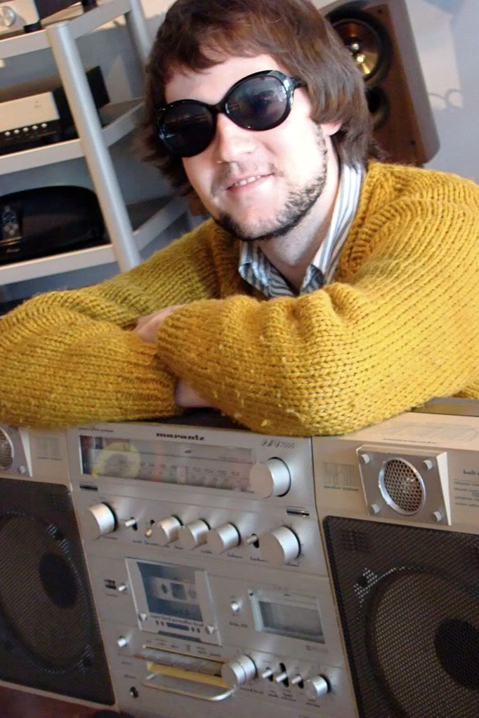 adam g. with boombox