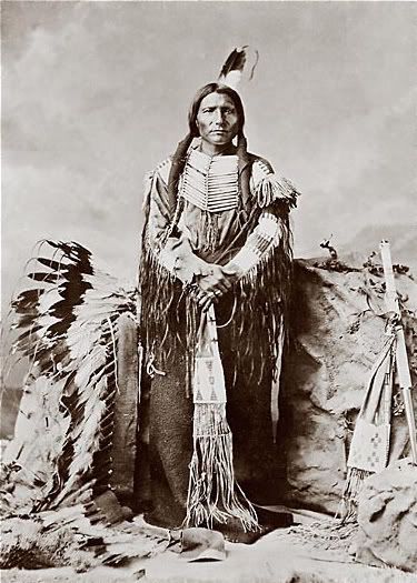 We also had a relative who was married to an Indian Chief.