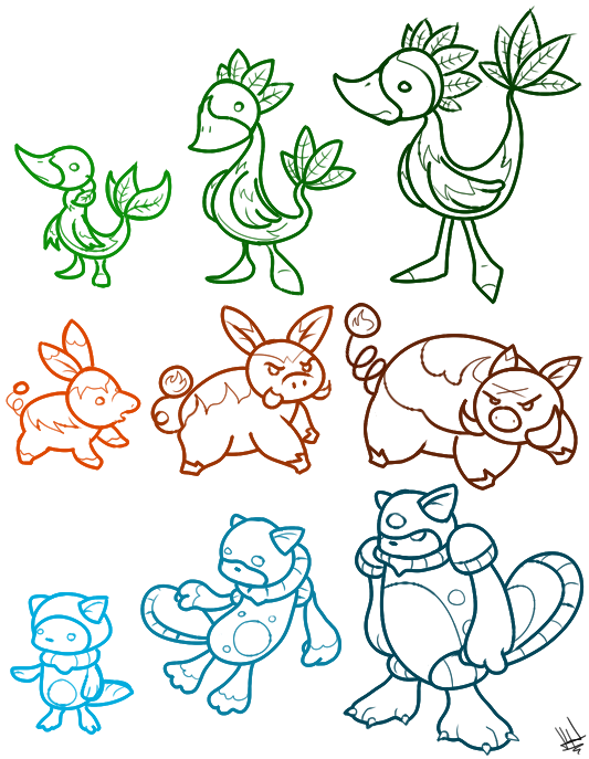 generation 5 pokemon starters. My 5th Gen Pokemon Starters