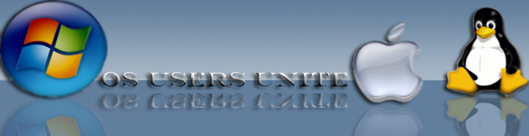 OS Users Unite Banner