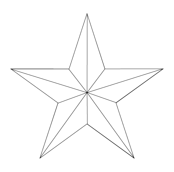 Nautical Star Tattoo Pictures. nautical-star-tattoo-1-outline