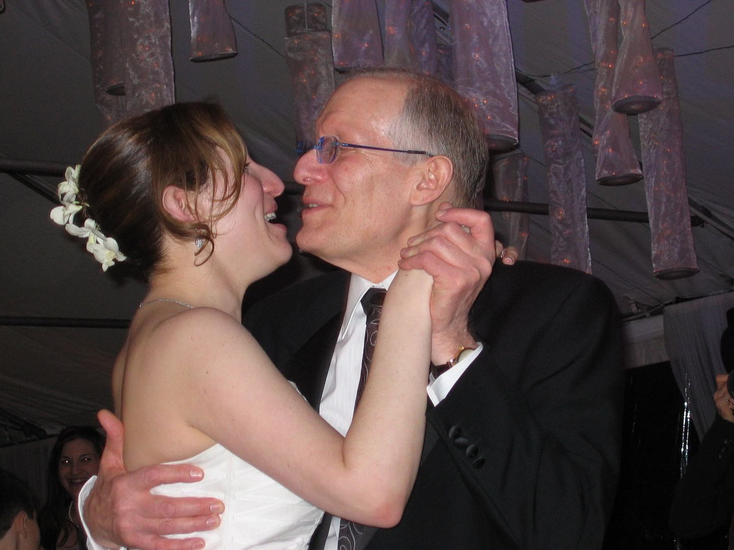 Father dancing with the bride Pictures, Images and Photos