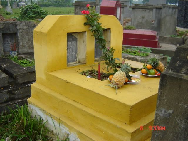 Mộ cụ Cao Duy Chinh và bà Lê Thị Bảo