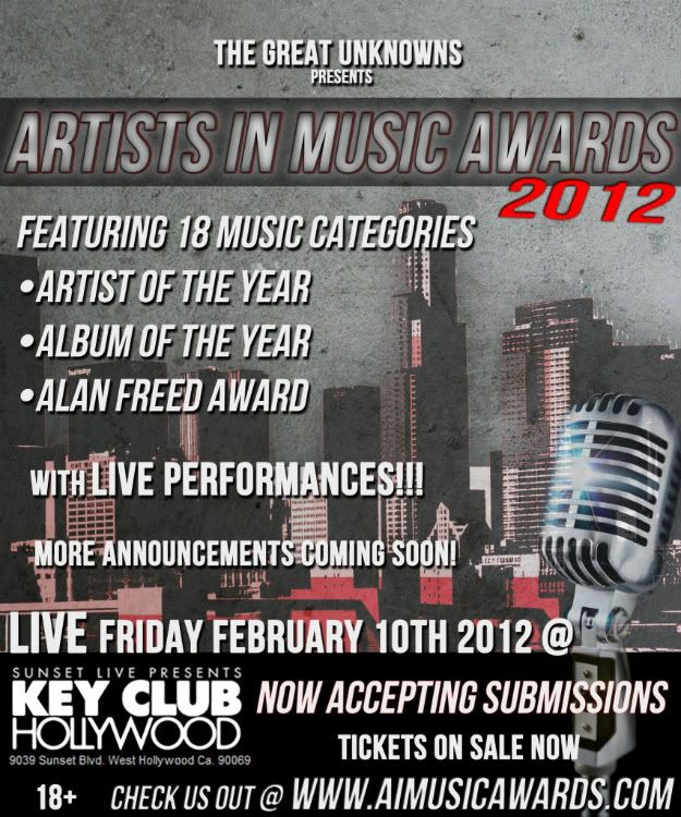 AIMusicAwards Flyer AIMusicAwards Flyer