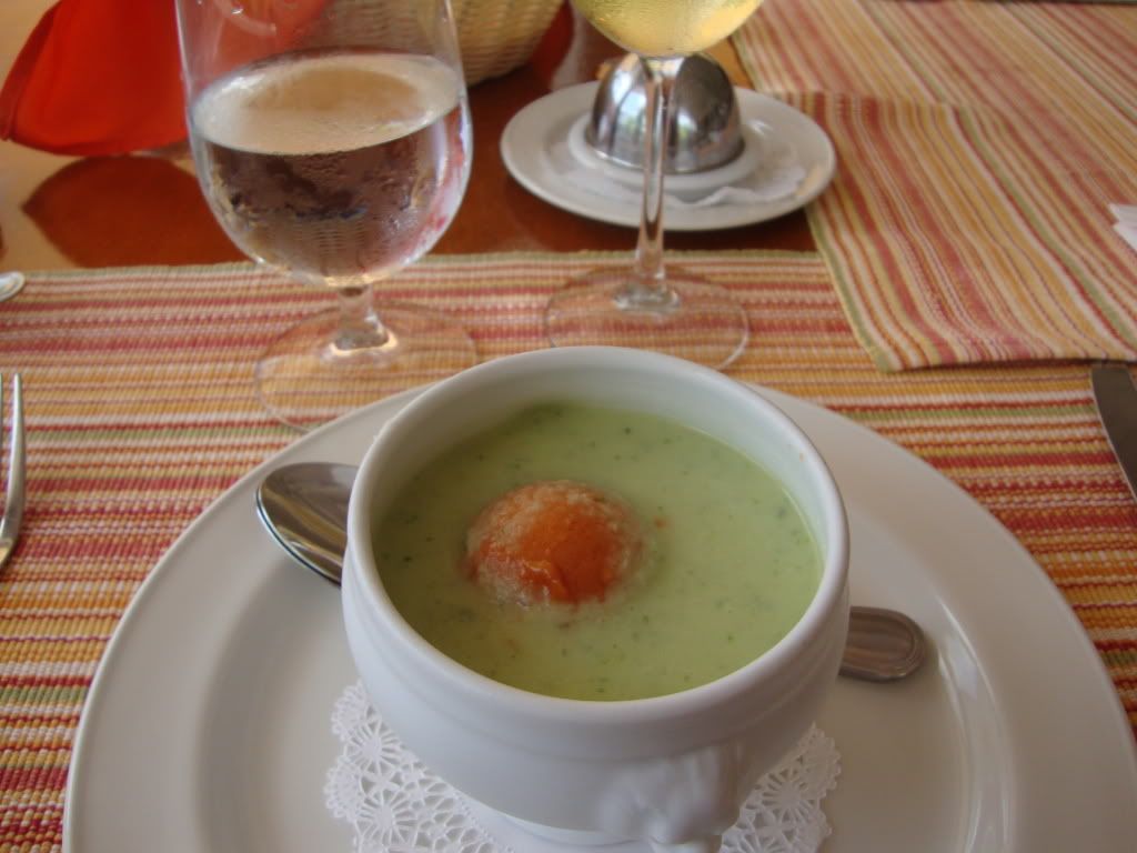 cucumber soup photo: Chilled cucumber soup w/ yogurt &amp; spiced tomato sorbet-Jacala dsc00530.jpg