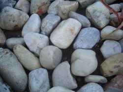 Exemplo de pedras para a cerimonia da Pedra Fundamental