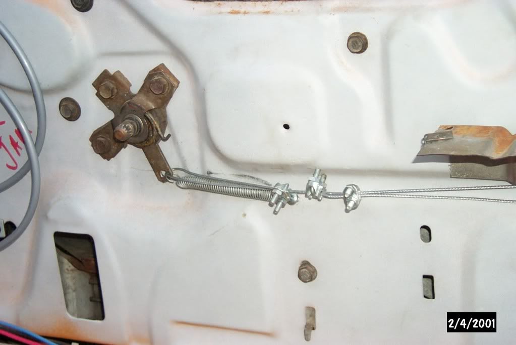 1967 Chevelle DOOR LOCK LINKAGE RODS pic or measurement needed