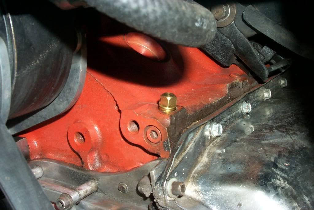 BBC oil pressure sending unit location Chevelle Tech