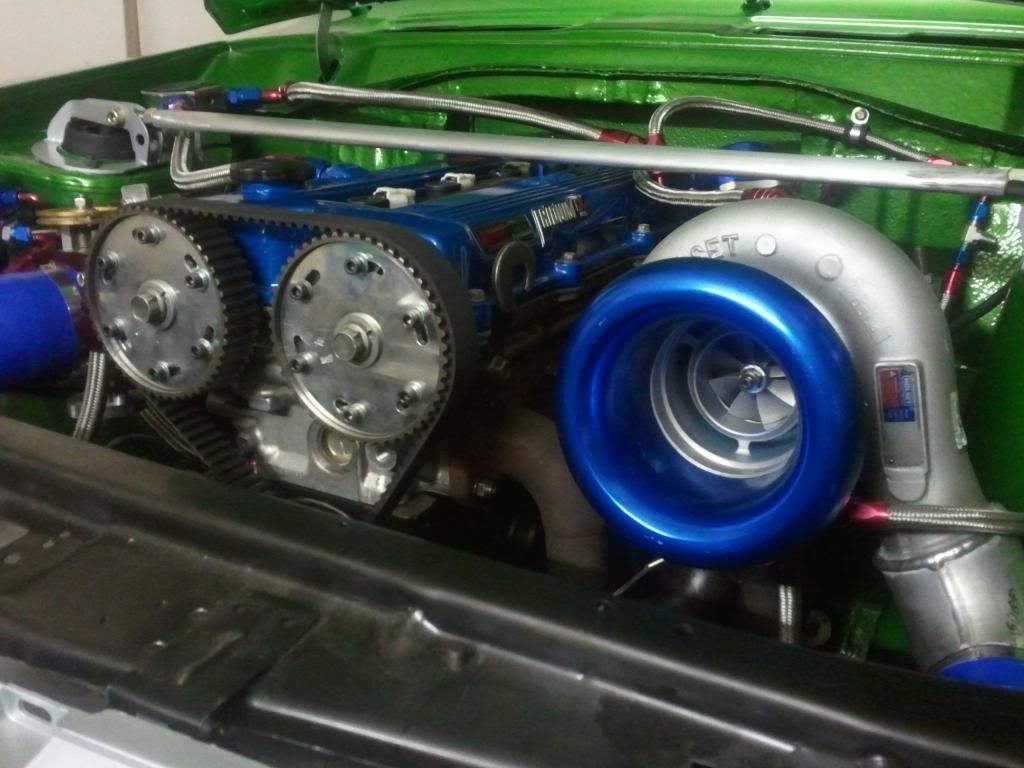 Nissan 1400 turbo kit #5