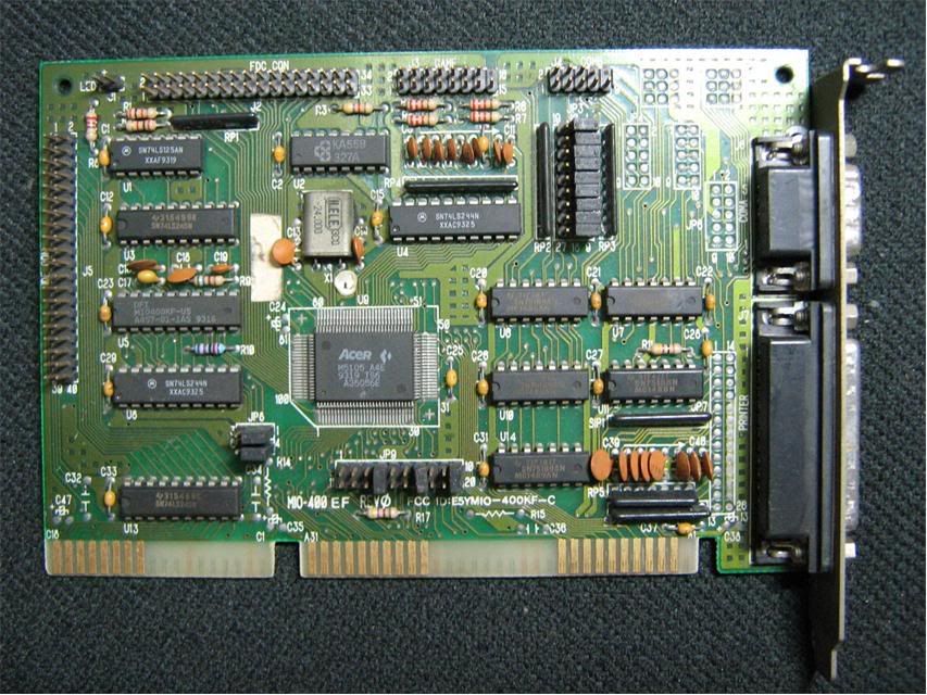 Lot of 3 MIO-400KF/EF I/O Controller ISA IDE Card (Isa7