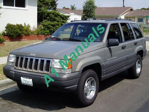 1999 Jeep grand cherokee maintenance manual #5