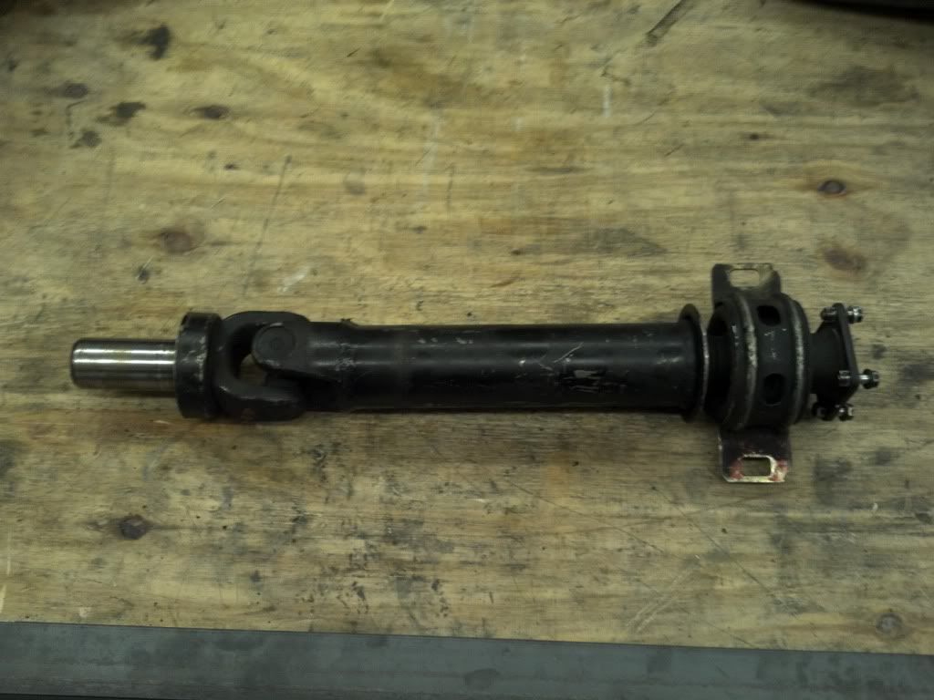 Drive shaft front half for R154 to stock MK2 rear half...this is for a