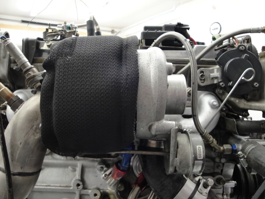 Custom Made CT26 turbo blanket..opinions wanted Toyota Celica Supra Forum