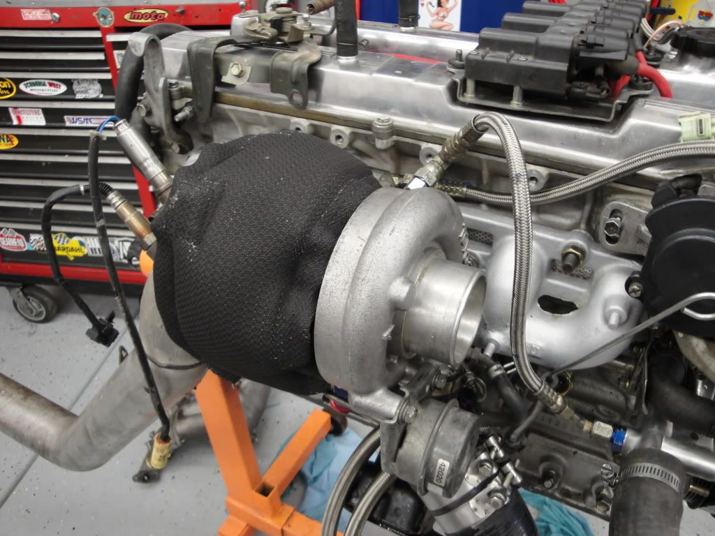 Custom Made CT26 turbo blanket..opinions wanted Toyota Celica Supra Forum
