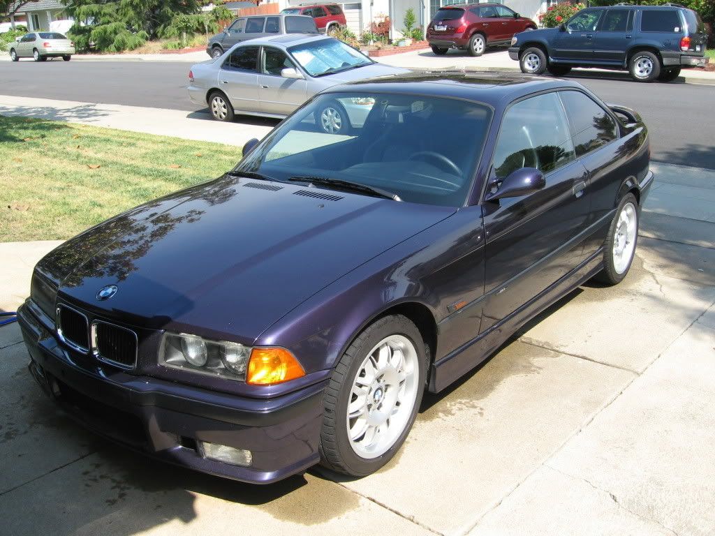 1996 Bmw M3 2dr 5spd Coupe Technoviolet On Black Leather Bmw M3