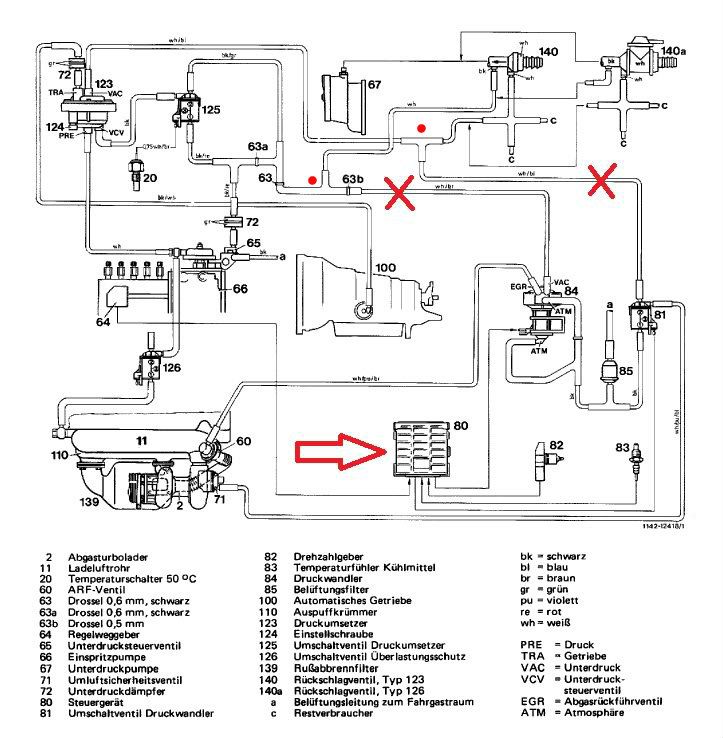 Mercedes w123 egr delete #6