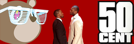 Kanye vs. 50 Cent Pictures, Images and Photos