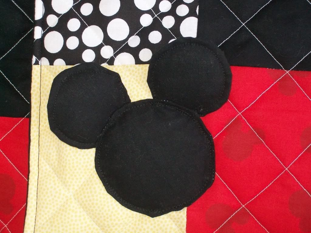 close up of Mickey head