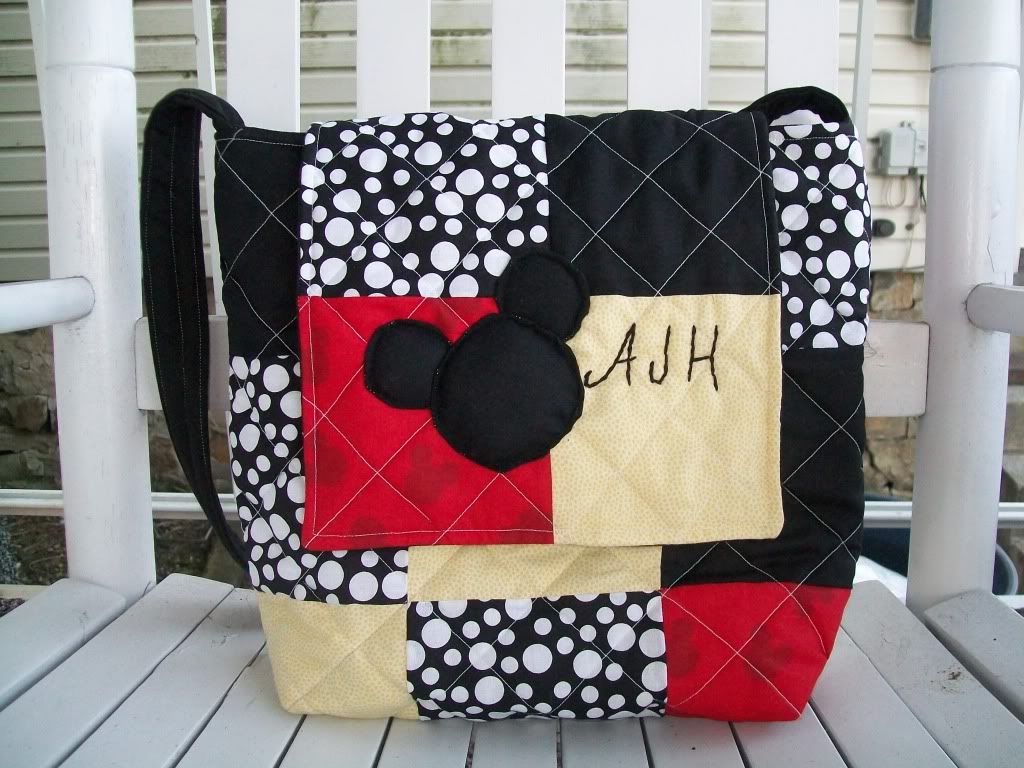 Personalized Mickey Mouse Messenger