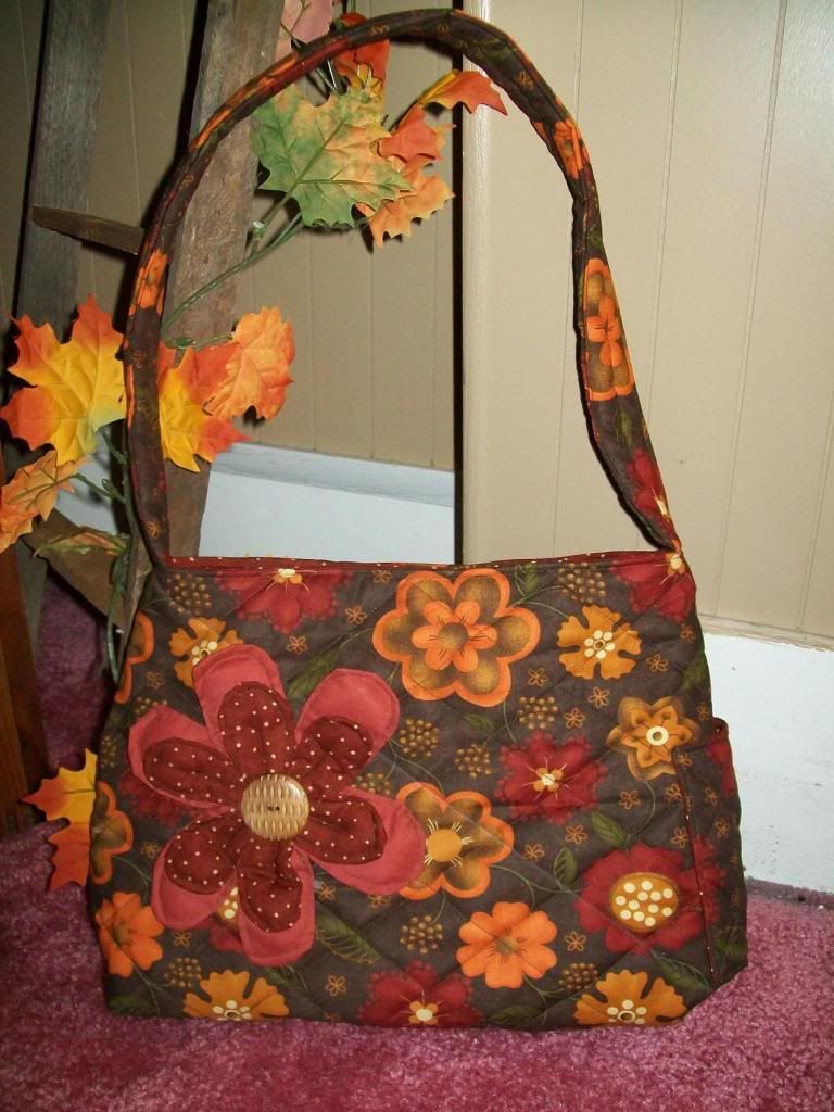 Fall Floral Bag