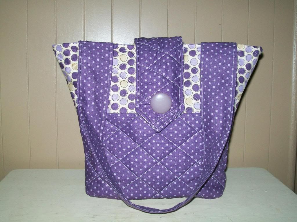 Purple Tulip Bag