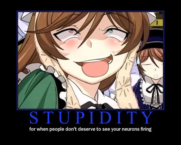 Anime Stupidity