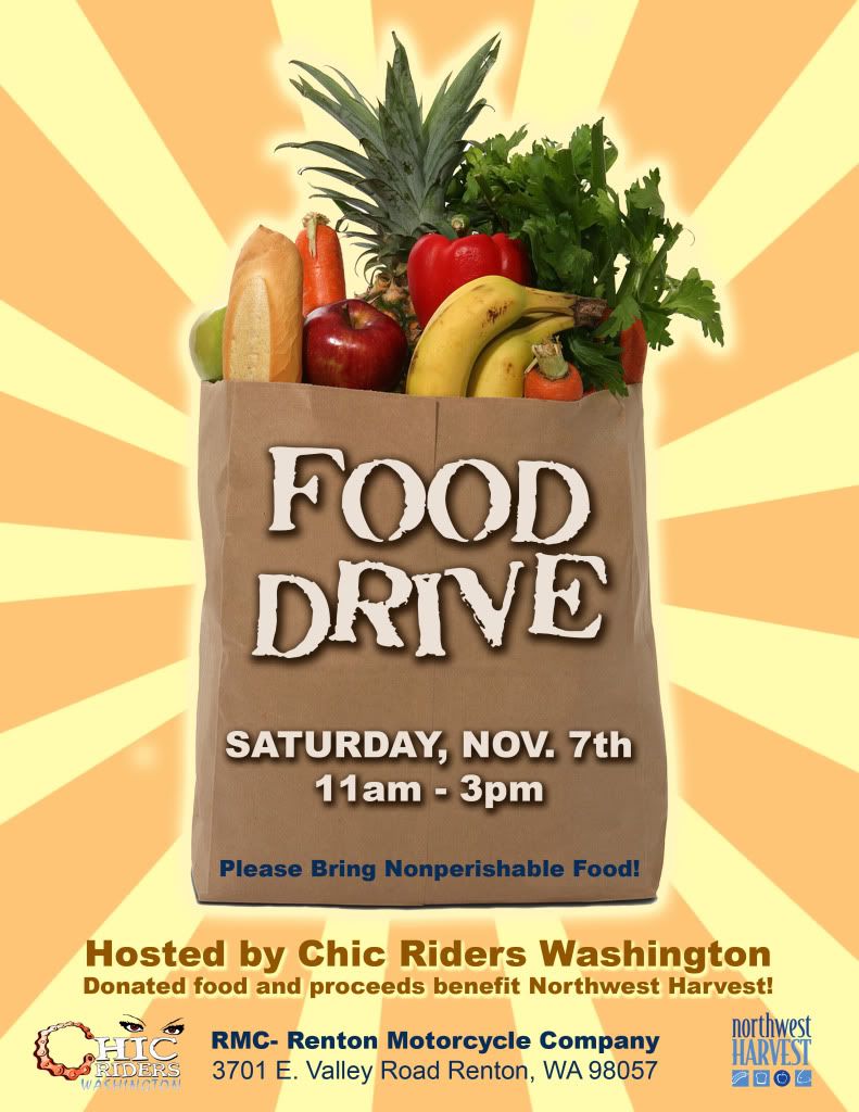 food drive poster