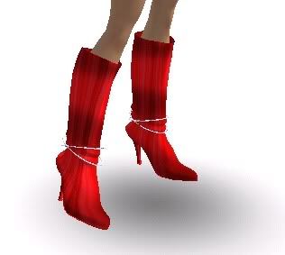 ellagant red boots