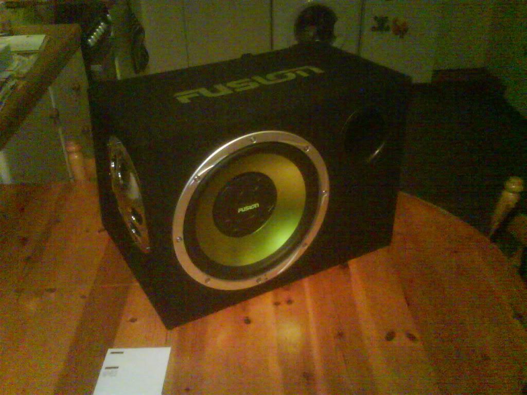 Fusion sub, amp & all wiringoffers RMS Motoring Forum