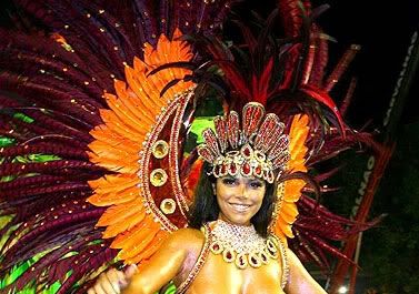 Viviene Castro nua no Carnaval 2008