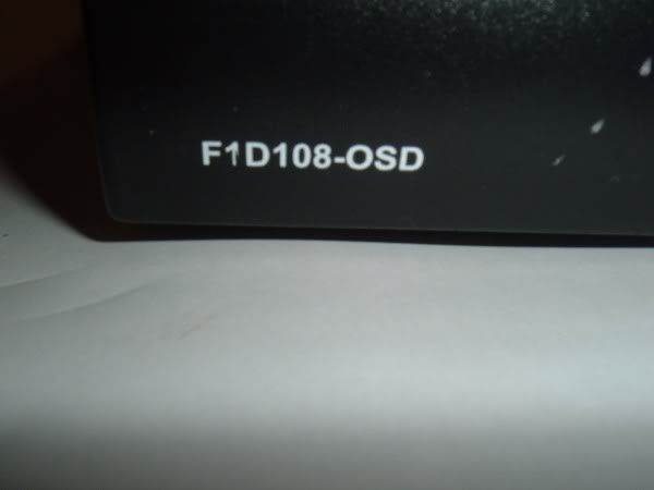 Belkin OmniView Pro 8 Port KVM F1D108 OSD Omni View  