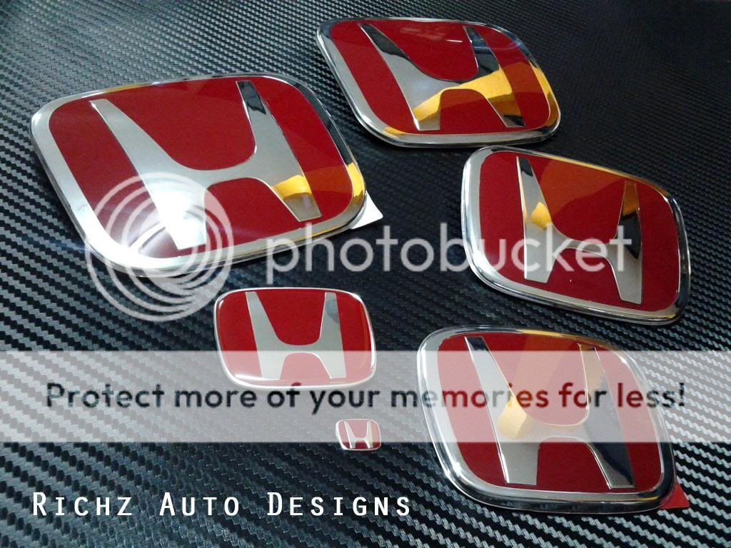 JUAL Jual Red Emblem Honda , Netz , dan variasi aksesoris 