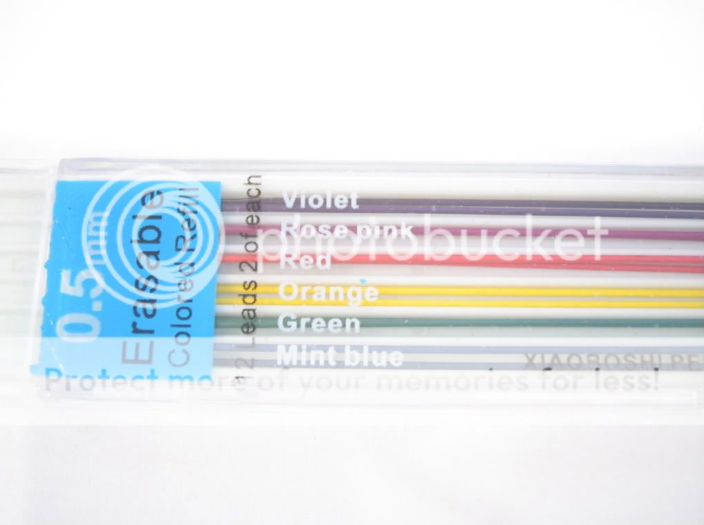 Erasable Colored refill Pencil lead 0.5mm  ( USA SELLER )    