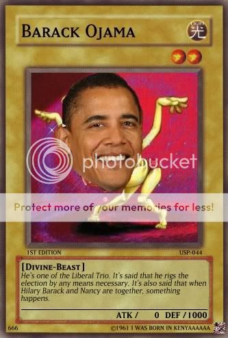 Obama Yugioh Photo by evilbdayclown | Photobucket